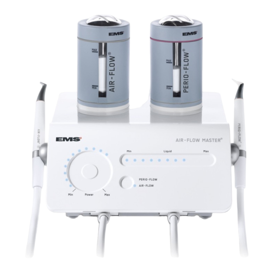 EMS AIRFLOW MASTER BEDIENUNGSANLEITUNG PdfHerunterladen ManualsLib
