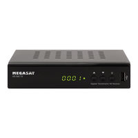 Megasat HD 640 T2 Bedienungsanleitung