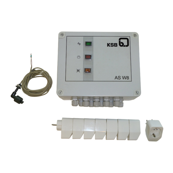 KSB AS W series Betriebs-/Montageanleitung