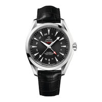Omega SEAMASTER AQUA TERRA 150M OMEGA CO-AXIAL GMT 43 MM Kurzanleitung