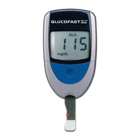 Glucofast duo Gebrauchsanleitung