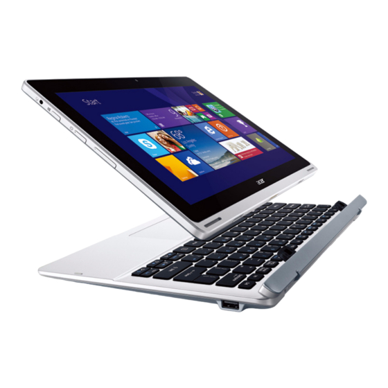 Acer ASPIRE SWITCH 11 Benutzerhandbuch