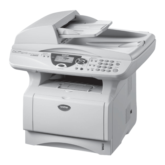 Brother DCP-8045D Benutzerhandbuch