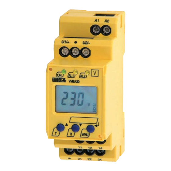 Bender VME420 Handbuch