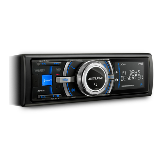 Alpine IDA-X303 Bedienungsanleitung