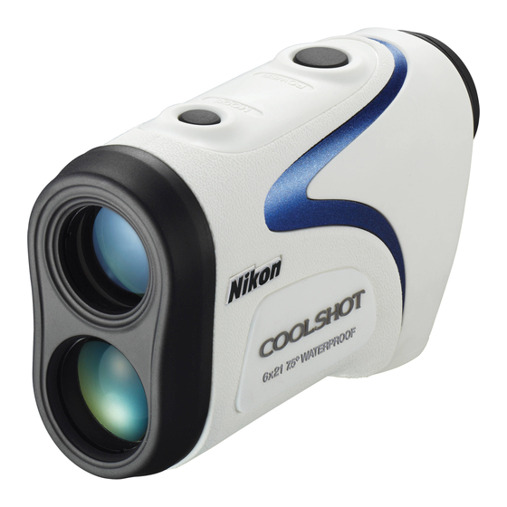 Nikon Coolshot Bedienungsanleitung