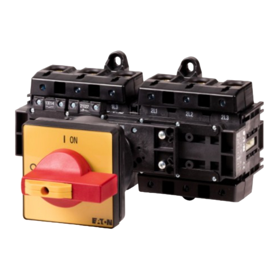 Eaton T6-160-6/V/SVB/HI11 Montageanweisung