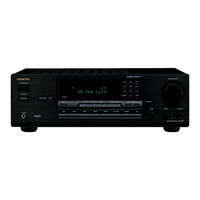 Onkyo TX-8222 Bedienungsanleitung