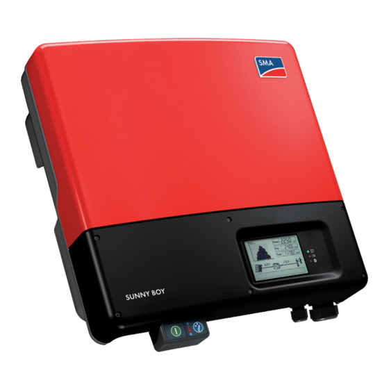 SMA SUNNY BOY 3000TL Bedienungsanleitung