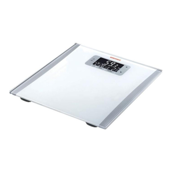 Soehnle BODY BALANCE EASY CONTROL Bedienungsanleitung