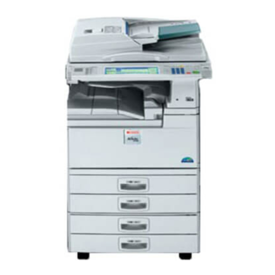 Ricoh Aficio 3045 Handbuch