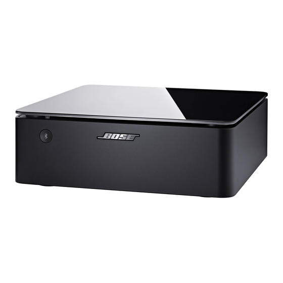 Bose MUSIC AMPLIFIER Kurzanleitung