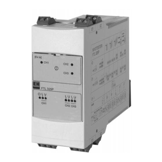 Endress+Hauser nivotester FTL 325 P Technische Information