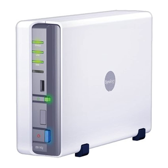 Synology DS110+ Benutzerhandbuch