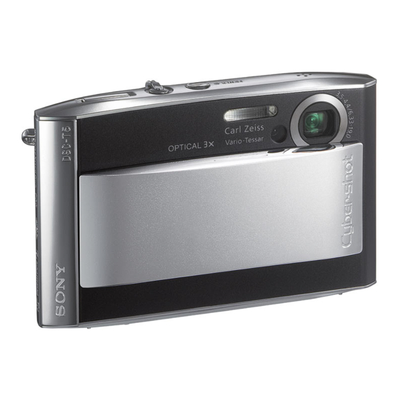 Sony Cyber-shot DSC-T5 Bedienungsanleitung