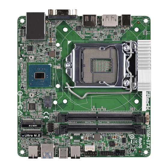 ASROCK H110M-STX Bedienungsanleitung