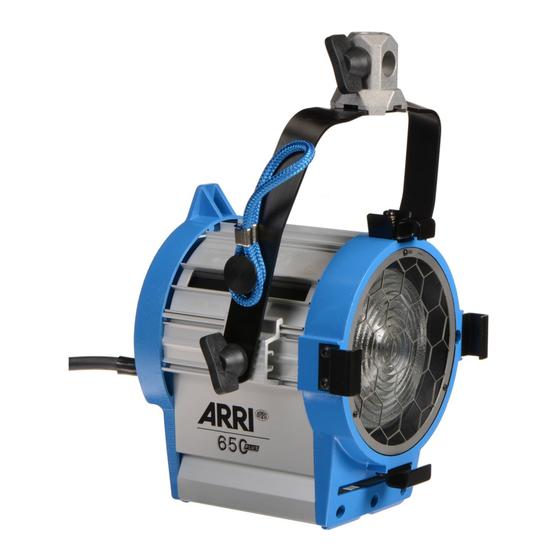 ARRI 150 Bedienungsanleitung