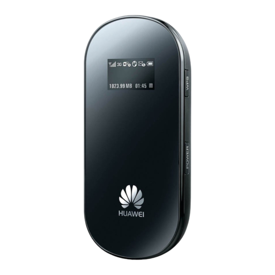 Huawei E587 Handbuch