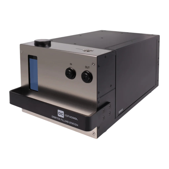 Alphacool ES Orbiter Filling Station Bedienungsanleitung