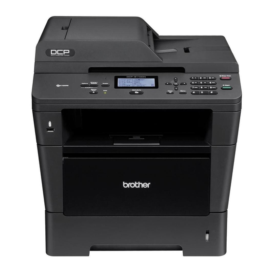 Brother DCP-8110DN Installationsanleitung