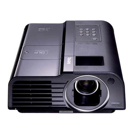 BenQ MP730 Benutzerhandbuch