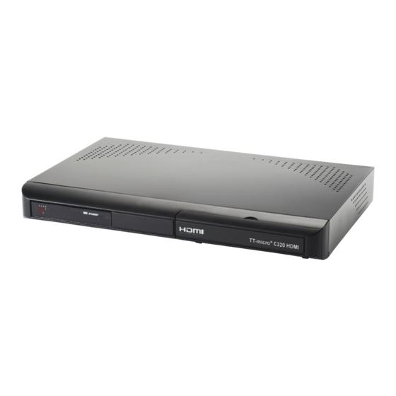TechnoTrend TT-micro C320 HDMI Gebrauchsanleitung