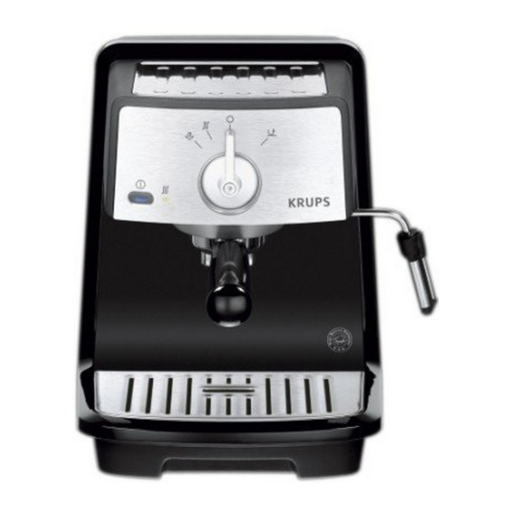 Krups XP4000 Grundlegende Bedienungsanleitung