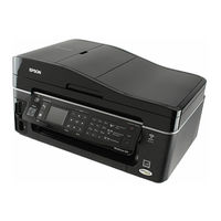 Epson Stylus office TX610FW Benutzerhandbuch