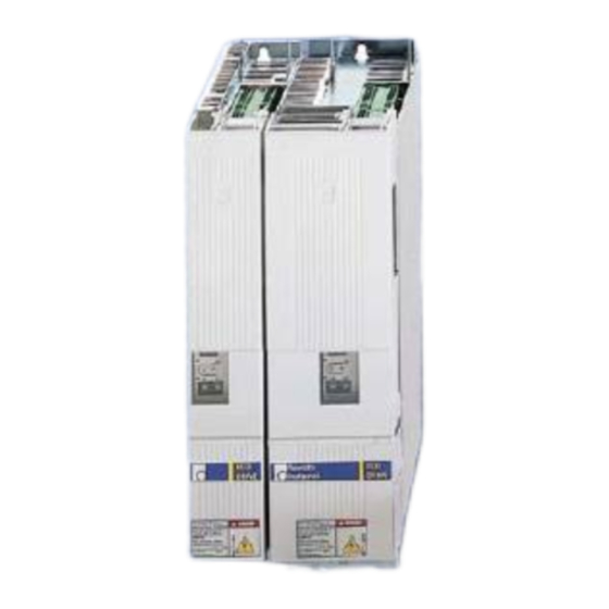 Rexroth Indramat ECODRIVE03/DURADRIVE Hinweise Zur Störungsbeseitigung