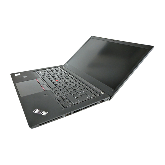 Lenovo ThinkPad T14 Gen 2 Bedienungsanleitung