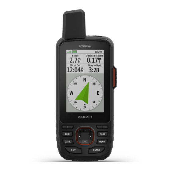 Garmin GPSMAP 66i Benutzerhandbuch