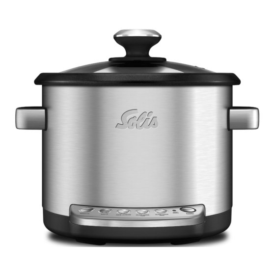 SOLIS MULTI CHEF PRO 822 Bedienungsanleitung