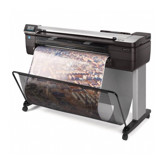 HP DesignJet T730 Montageanleitung