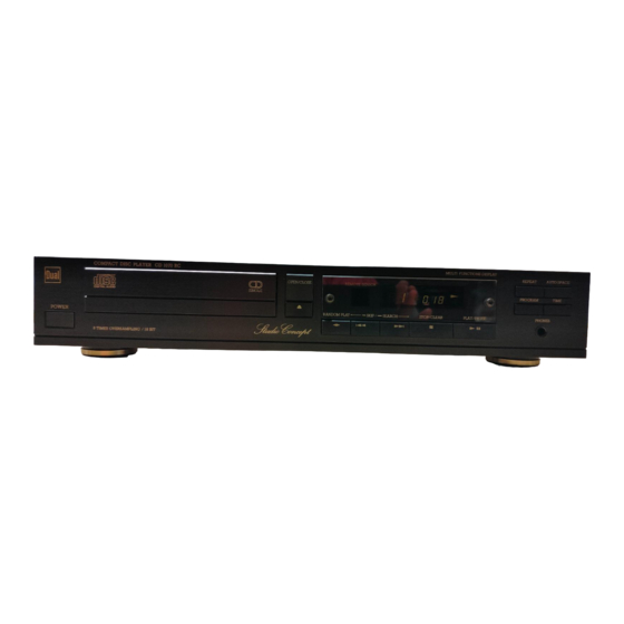 Dual CD 1070 RC Bedienungsanleitung