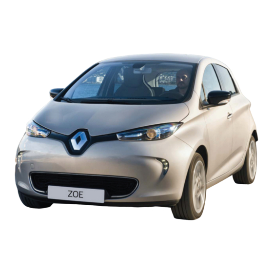 Renault ZOE Handbücher