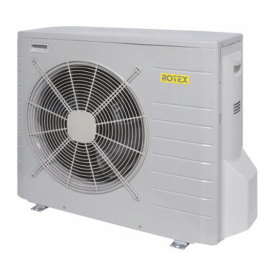 Rotex RKCB07CAV3 Installationsanleitung