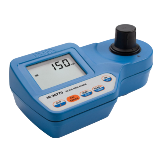 Hanna Instruments HI 96700 Bedienungsanleitung