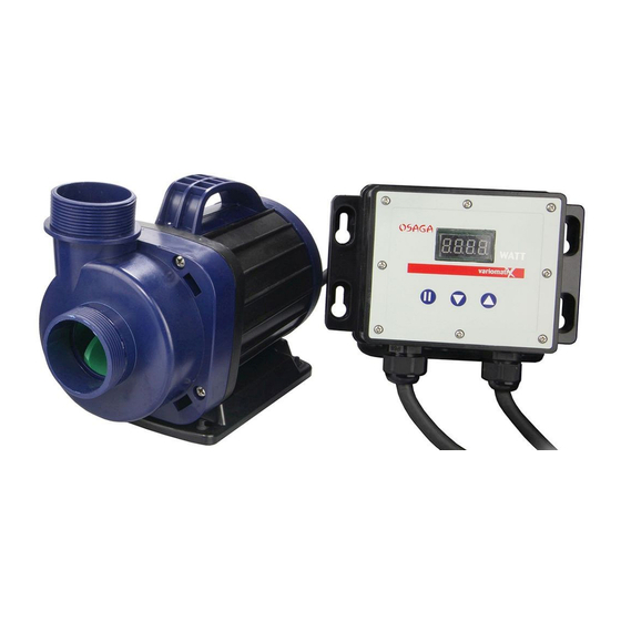 Osaga OHE-30000 variomatix Bedienungsanleitung
