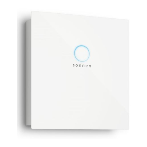 SONNEN SONNENBATTERIE ECO 8.0/2 INSTALLATIONSANLEITUNG Pdf-Herunterladen | ManualsLib