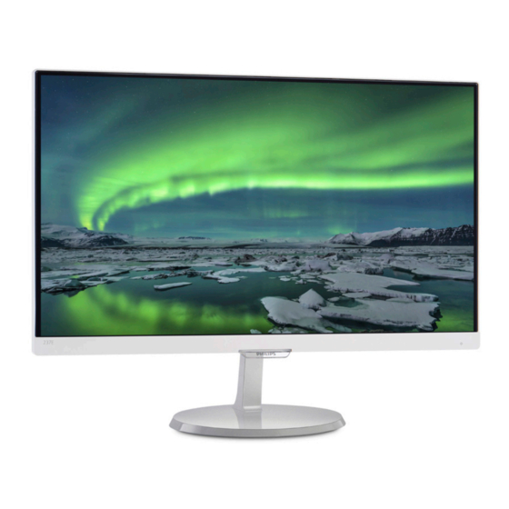 Philips 227E7 Bedienungsanleitung