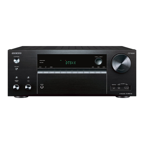 Onkyo TX-NR676 Handbücher