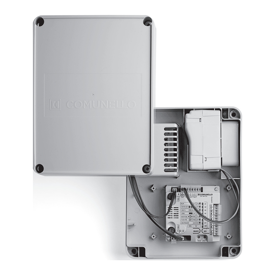 Comunello QUAD 24V 2M Installations- Und Gebrauchsanleitung