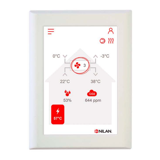 nilan CTS602 HMI Bedienungsanleitung