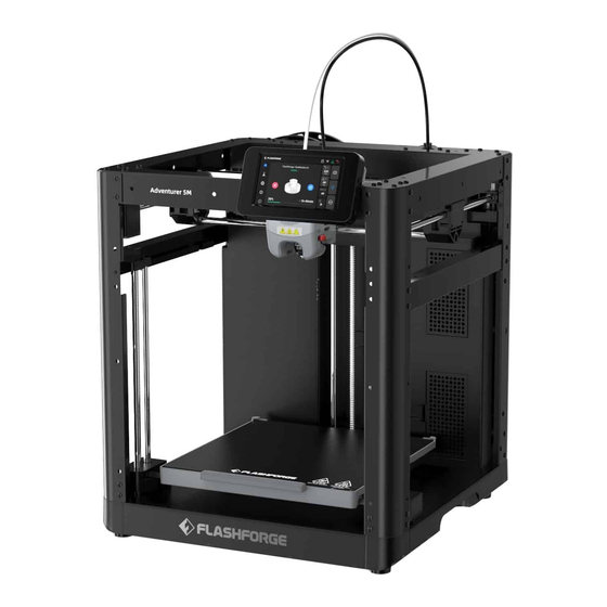 Flashforge Adventurer 5M Benutzerhandbuch