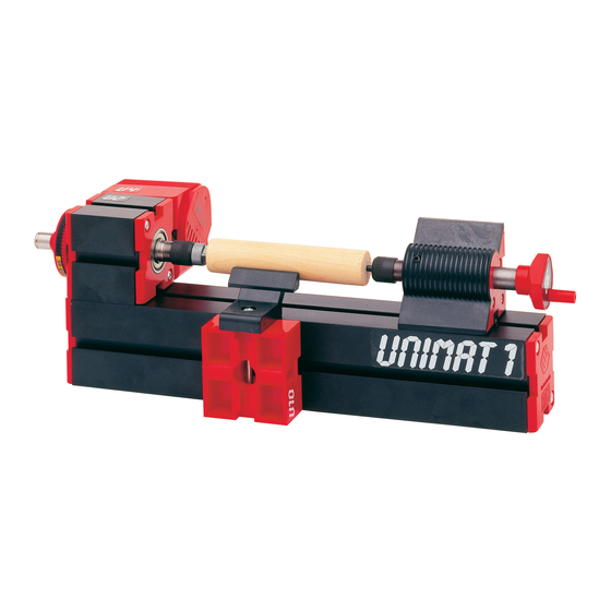 The Cool Tool Unimat 1 Basic Betriebsanleitung