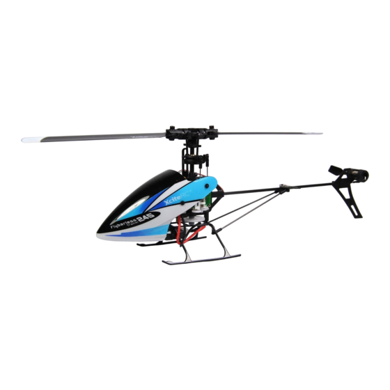XciteRC Flybarless Trainer 245 Bedienungsanleitung