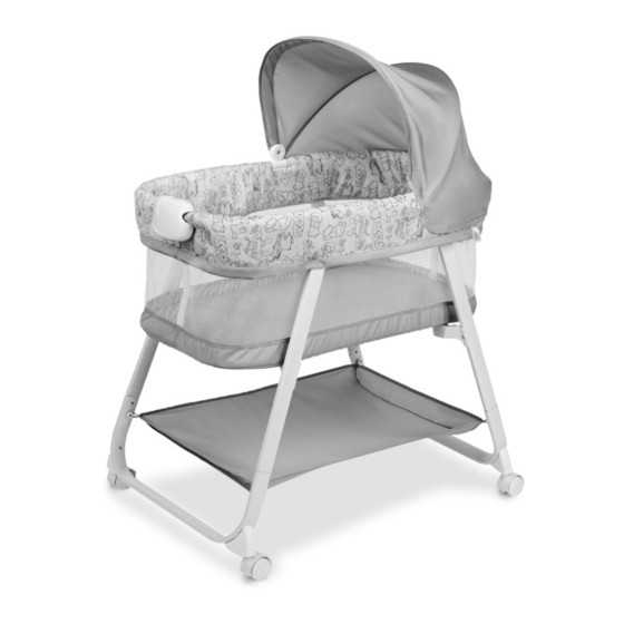 Kids II Bright Starts Slumber Party Soothing Bassinet Bedienungsanleitung