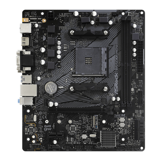 ASROCK B550M-HDV Bedienungsanleitung
