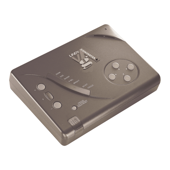 Lindy VGA Converter Plus Installation Und Bedienung