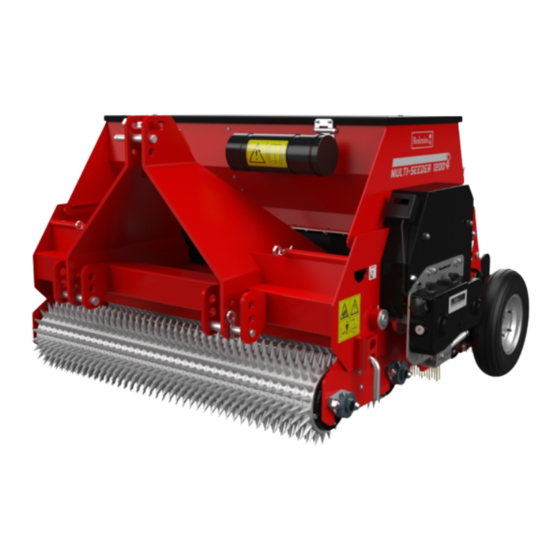 Redexim MULTI-SEEDER 1200 Betriebsanleitung